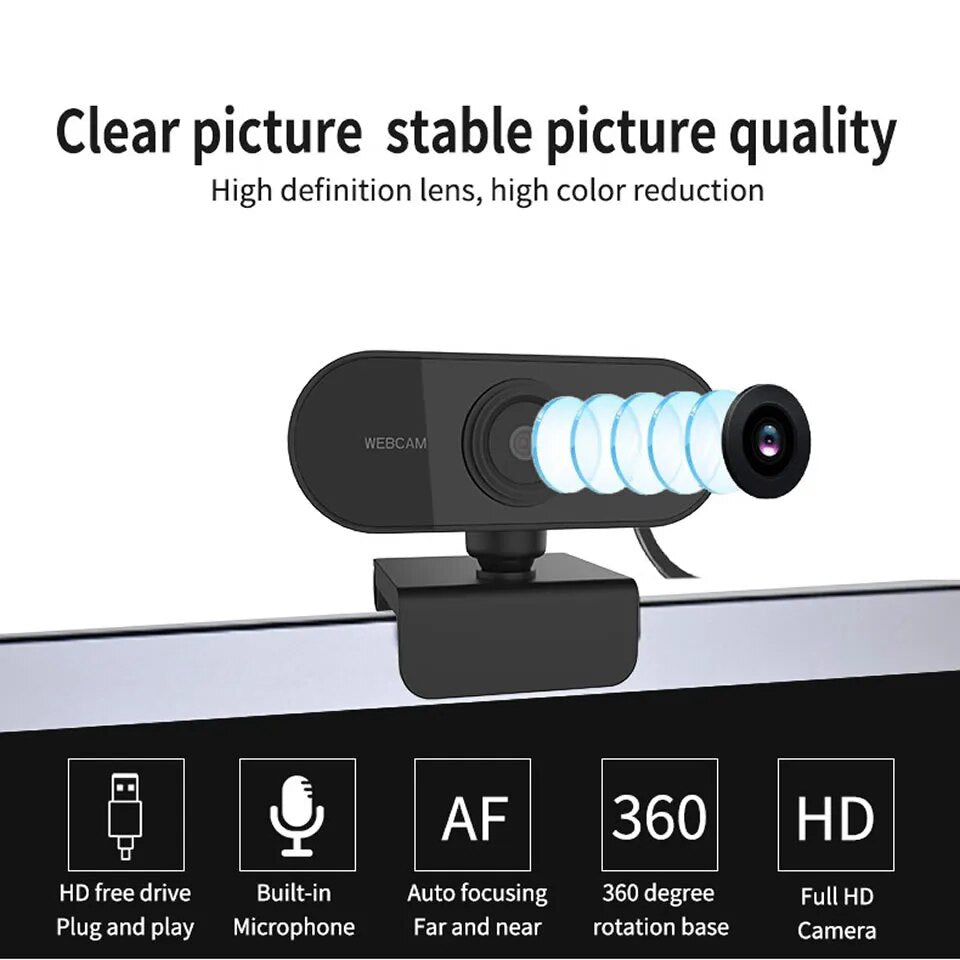 Mini Webcam 1080P HD